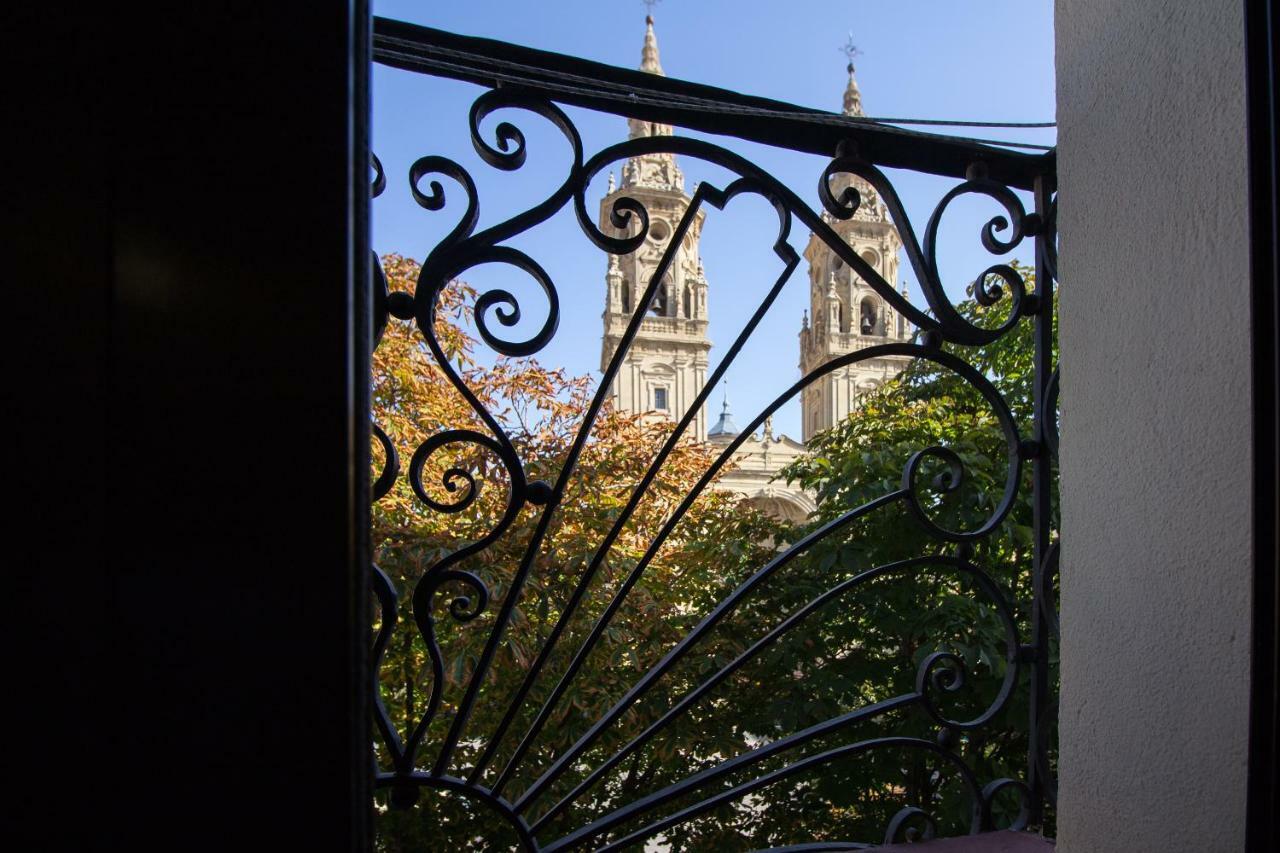 Apartamento La Redonda Catedral Y Aire Acondicionado Logroño Eksteriør billede